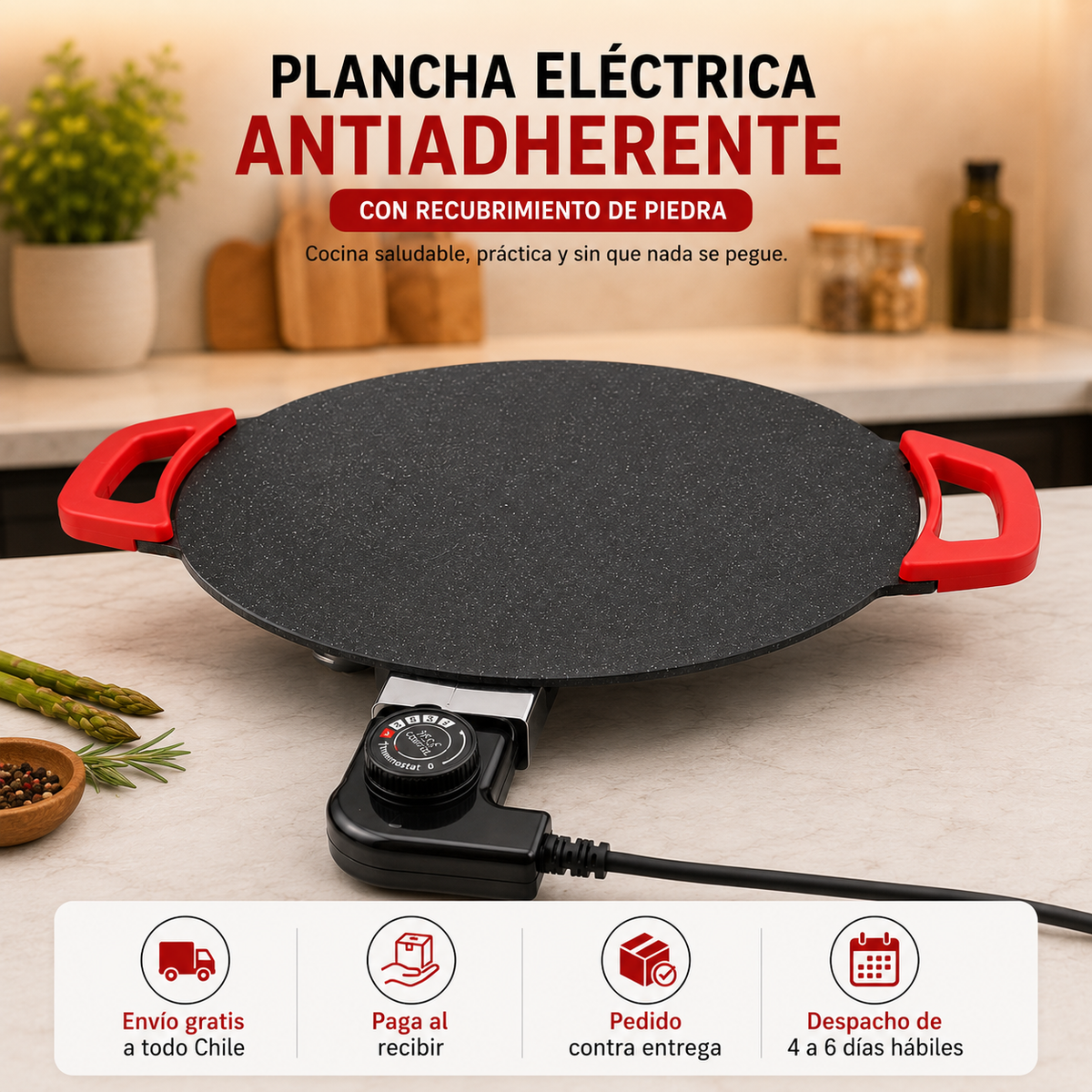 Plancha Grill electrica