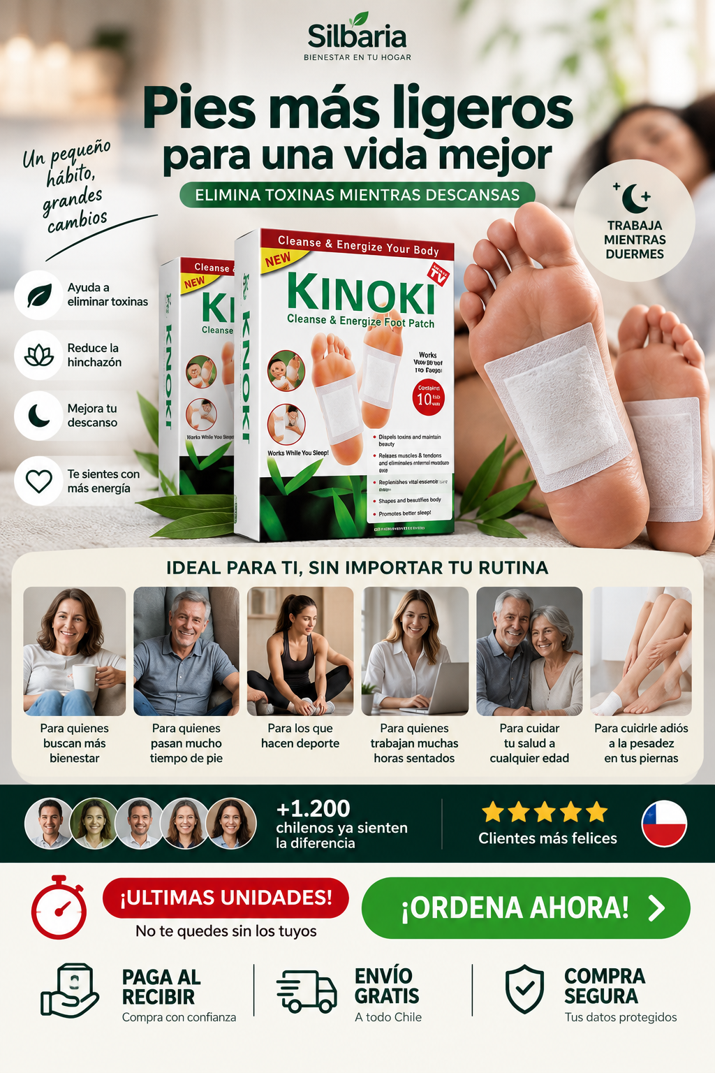 Kinoki® Premium | Parches Detox Pro
