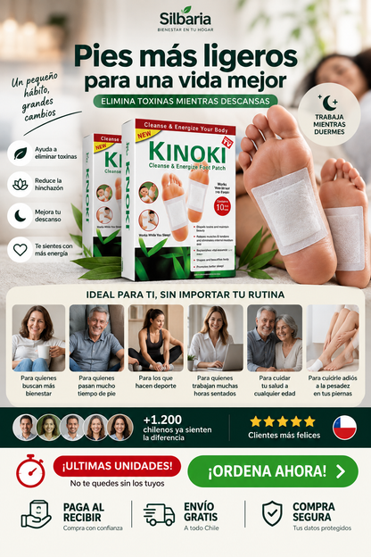 Kinoki® Premium | Parches Detox Pro
