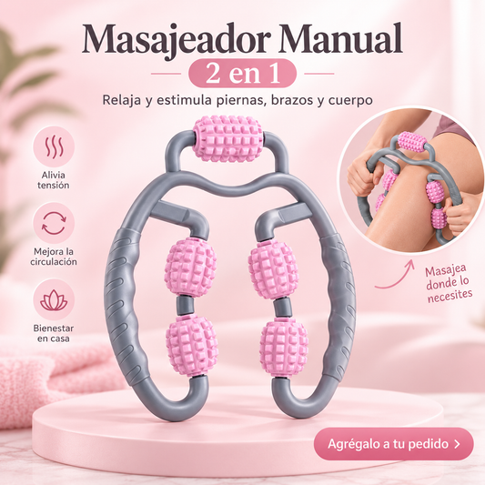 Newly Masajeador Manual 2 en 1